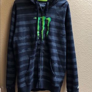 Monster zip up Sweater